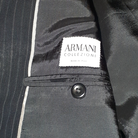 ARMANI Navy Two Piece Suit - Picture 5 of 8